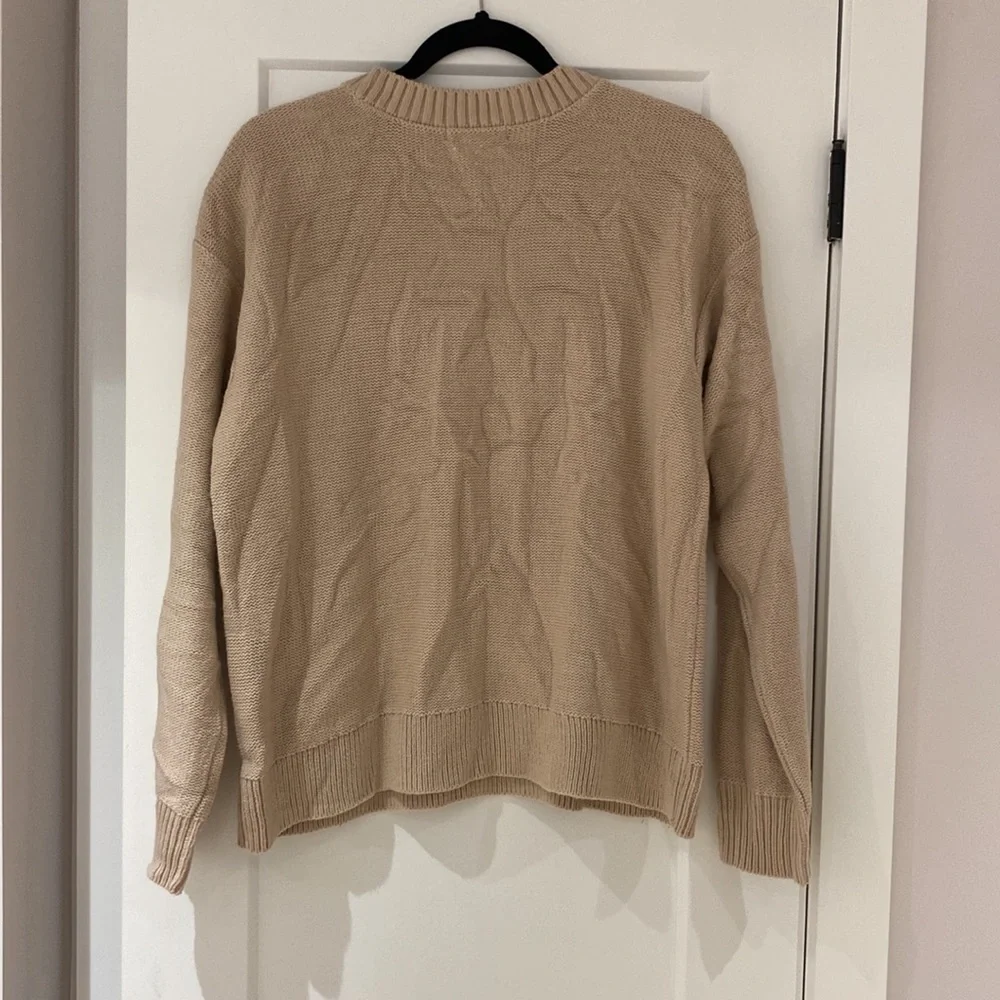 Joe Fresh x Jillian Harris Pink Cable Knit Sweater - Picture 7 of 10